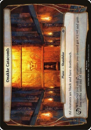 Onakke Catacomb (Planechase Anthology) [Planechase Anthology Planes] MTG Single Magic: The Gathering  | Multizone: Comics And Games