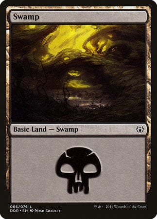 Swamp (66) [Duel Decks: Nissa vs. Ob Nixilis] MTG Single Magic: The Gathering  | Multizone: Comics And Games