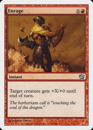 Enrage [Ninth Edition] MTG Single Magic: The Gathering  | Multizone: Comics And Games