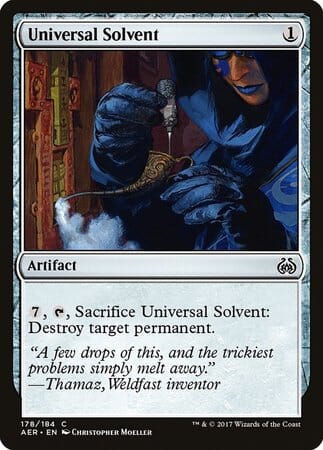 Universal Solvent [Aether Revolt] MTG Single Magic: The Gathering  | Multizone: Comics And Games