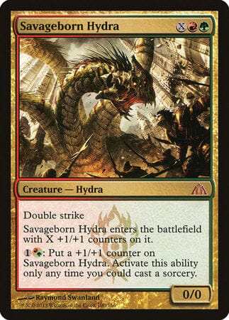 Savageborn Hydra [Dragon's Maze] MTG Single Magic: The Gathering  | Multizone: Comics And Games