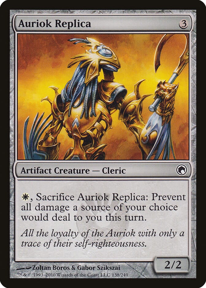 Auriok Replica [Scars of Mirrodin] MTG Single Magic: The Gathering  | Multizone: Comics And Games