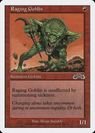 Raging Goblin [Anthologies] MTG Single Magic: The Gathering  | Multizone: Comics And Games