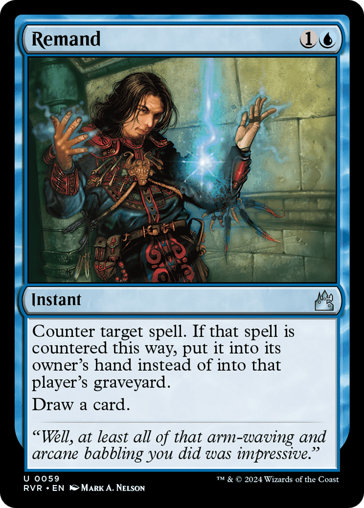 Remand [Ravnica Remastered] MTG Single Magic: The Gathering  | Multizone: Comics And Games