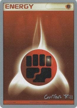 Fighting Energy (Bright Aura - Curran Hill's) [World Championships 2005] Pokemon Single Pokémon  | Multizone: Comics And Games