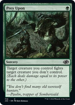 Prey Upon [Jumpstart 2022] MTG Single Magic: The Gathering  | Multizone: Comics And Games