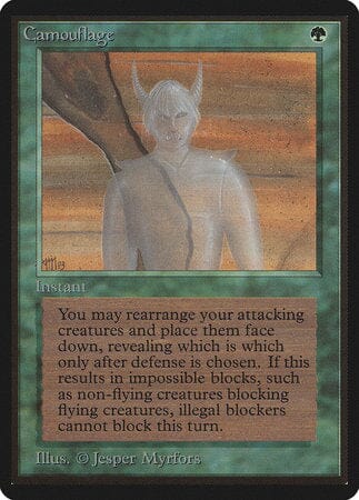 Camouflage [Limited Edition Beta] MTG Single Magic: The Gathering  | Multizone: Comics And Games