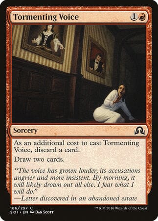 Tormenting Voice [Shadows over Innistrad] MTG Single Magic: The Gathering  | Multizone: Comics And Games