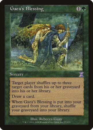 Gaea's Blessing [Time Spiral Timeshifted] MTG Single Magic: The Gathering  | Multizone: Comics And Games