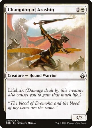 Champion of Arashin [Battlebond] MTG Single Magic: The Gathering  | Multizone: Comics And Games