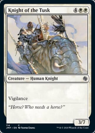 Knight of the Tusk [Jumpstart] MTG Single Magic: The Gathering  | Multizone: Comics And Games