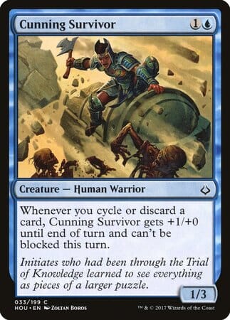 Cunning Survivor [Hour of Devastation] MTG Single Magic: The Gathering  | Multizone: Comics And Games