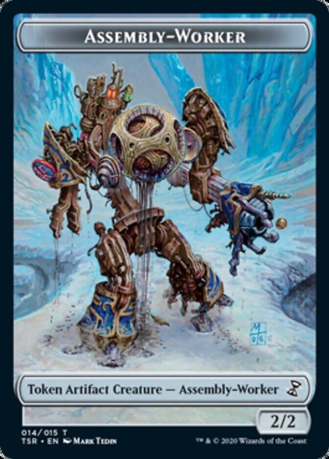 Assembly-Worker [Time Spiral Remastered Tokens] MTG Single Magic: The Gathering  | Multizone: Comics And Games