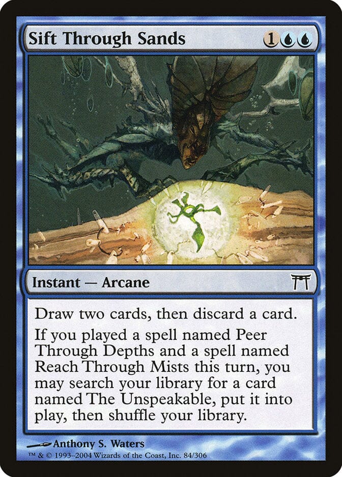 Sift Through Sands [Champions of Kamigawa] MTG Single Magic: The Gathering  | Multizone: Comics And Games