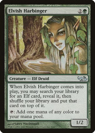 Elvish Harbinger [Duel Decks: Elves vs. Goblins] MTG Single Magic: The Gathering  | Multizone: Comics And Games