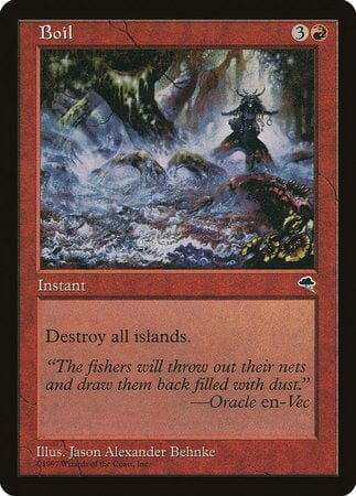 Boil [Tempest] MTG Single Magic: The Gathering  | Multizone: Comics And Games