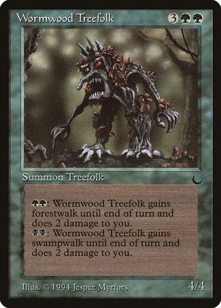 Wormwood Treefolk [The Dark] MTG Single Magic: The Gathering  | Multizone: Comics And Games