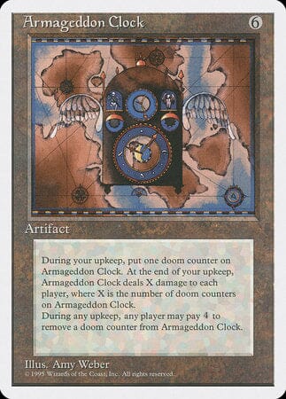 Armageddon Clock [Fourth Edition] MTG Single Magic: The Gathering  | Multizone: Comics And Games