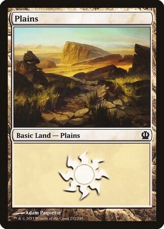 Plains (232) [Theros] MTG Single Magic: The Gathering  | Multizone: Comics And Games