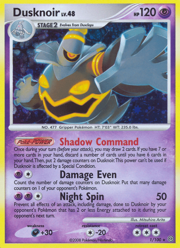 Dusknoir (1/100) [Diamond & Pearl: Stormfront] Pokemon Single Pokémon  | Multizone: Comics And Games