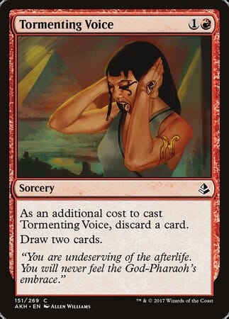 Tormenting Voice [Amonkhet] MTG Single Magic: The Gathering  | Multizone: Comics And Games
