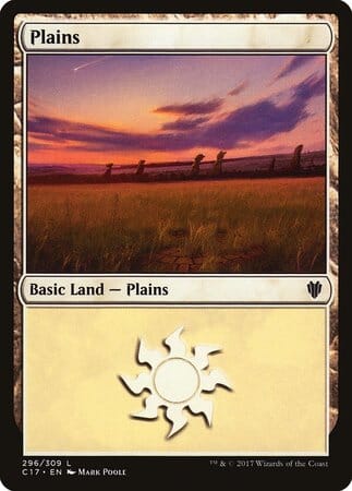 Plains (296) [Commander 2017] MTG Single Magic: The Gathering  | Multizone: Comics And Games