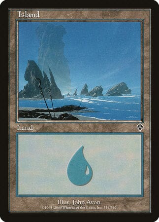 Island (336) [Invasion] MTG Single Magic: The Gathering  | Multizone: Comics And Games