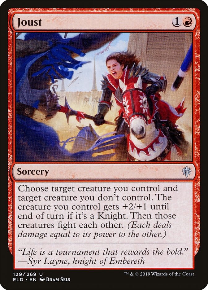 Joust [Throne of Eldraine] MTG Single Magic: The Gathering  | Multizone: Comics And Games