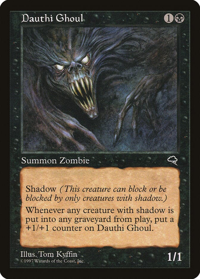 Dauthi Ghoul [Tempest] MTG Single Magic: The Gathering  | Multizone: Comics And Games