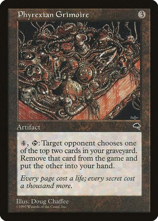 Phyrexian Grimoire [Tempest] MTG Single Magic: The Gathering  | Multizone: Comics And Games