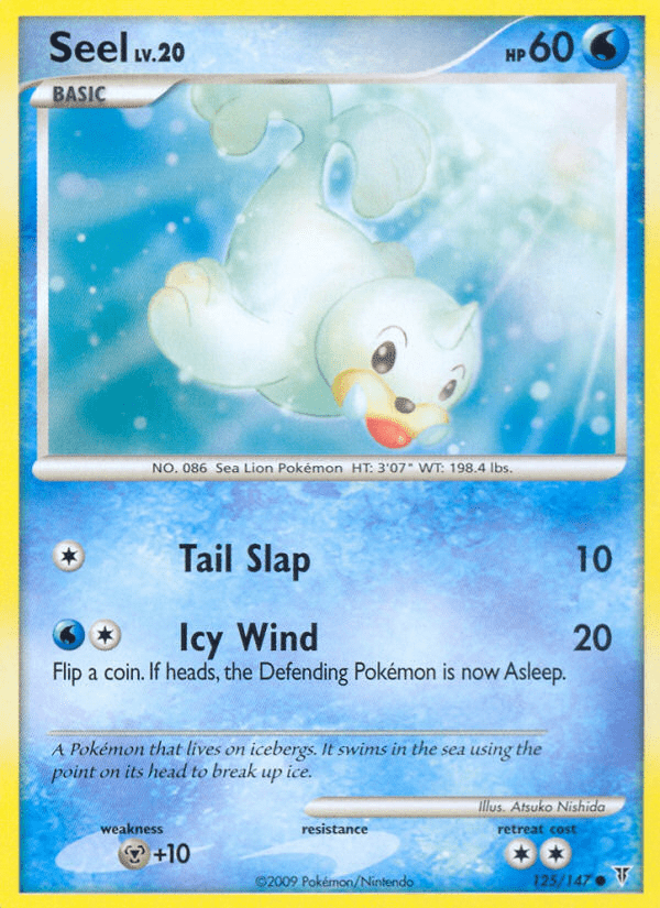 Seel (125/147) [Platinum: Supreme Victors] Pokemon Single Pokémon  | Multizone: Comics And Games