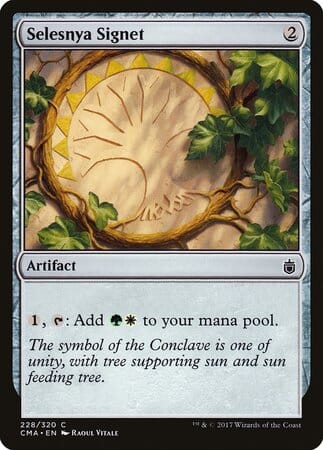 Selesnya Signet [Commander Anthology] MTG Single Magic: The Gathering  | Multizone: Comics And Games