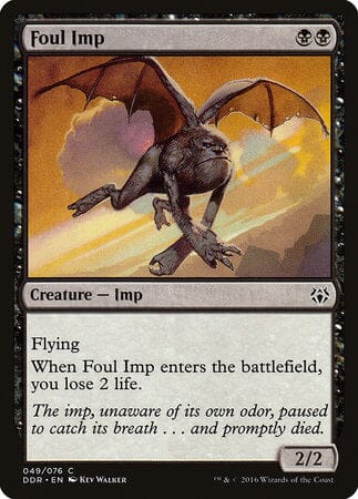 Foul Imp [Duel Decks: Nissa vs. Ob Nixilis] MTG Single Magic: The Gathering  | Multizone: Comics And Games