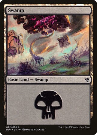 Swamp (72) [Duel Decks: Zendikar vs. Eldrazi] MTG Single Magic: The Gathering  | Multizone: Comics And Games