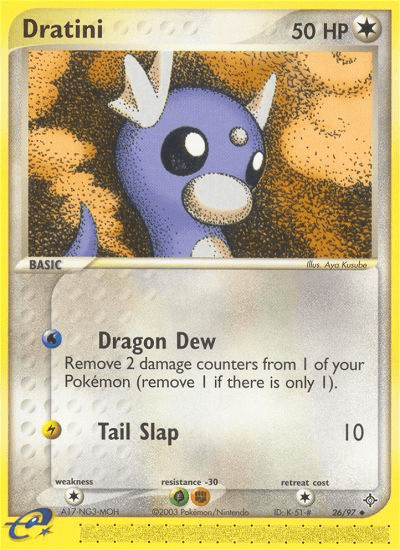 Dratini (26/97) [EX: Dragon] Pokemon Single Pokémon  | Multizone: Comics And Games