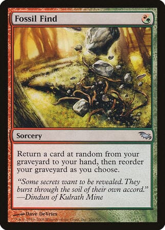Fossil Find [Shadowmoor] MTG Single Magic: The Gathering  | Multizone: Comics And Games