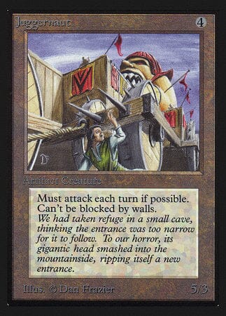 Juggernaut (CE) [Collectors’ Edition] MTG Single Magic: The Gathering  | Multizone: Comics And Games