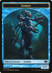 Whale // Zombie (011/036) Double-sided Token [Commander 2014 Tokens] MTG Single Magic: The Gathering  | Multizone: Comics And Games