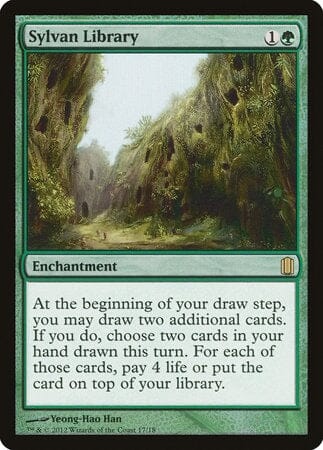 Sylvan Library [Commander's Arsenal] MTG Single Magic: The Gathering  | Multizone: Comics And Games
