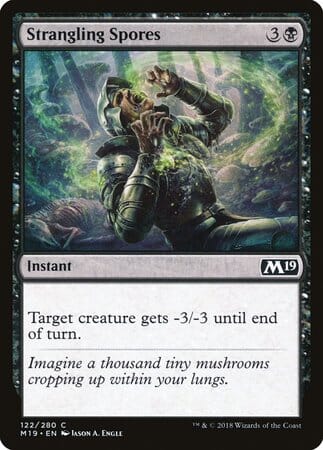 Strangling Spores [Core Set 2019] MTG Single Magic: The Gathering  | Multizone: Comics And Games