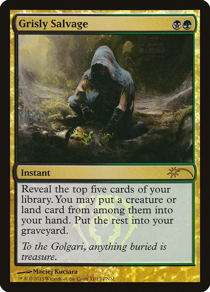 Grisly Salvage [Friday Night Magic 2013] MTG Single Magic: The Gathering  | Multizone: Comics And Games
