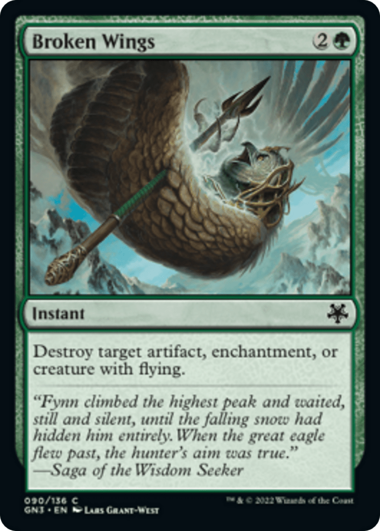 Broken Wings [Game Night: Free-for-All] MTG Single Magic: The Gathering  | Multizone: Comics And Games