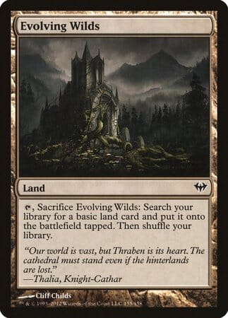 Evolving Wilds [Dark Ascension] MTG Single Magic: The Gathering  | Multizone: Comics And Games