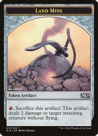 Land Mine Token [Magic 2015 Tokens] MTG Single Magic: The Gathering  | Multizone: Comics And Games