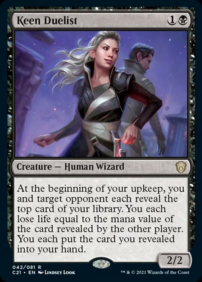 Keen Duelist [Commander 2021] MTG Single Magic: The Gathering  | Multizone: Comics And Games