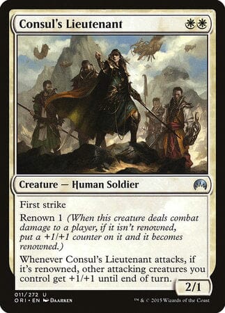 Consul's Lieutenant [Magic Origins] MTG Single Magic: The Gathering  | Multizone: Comics And Games