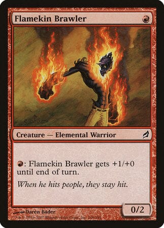 Flamekin Brawler [Lorwyn] MTG Single Magic: The Gathering  | Multizone: Comics And Games
