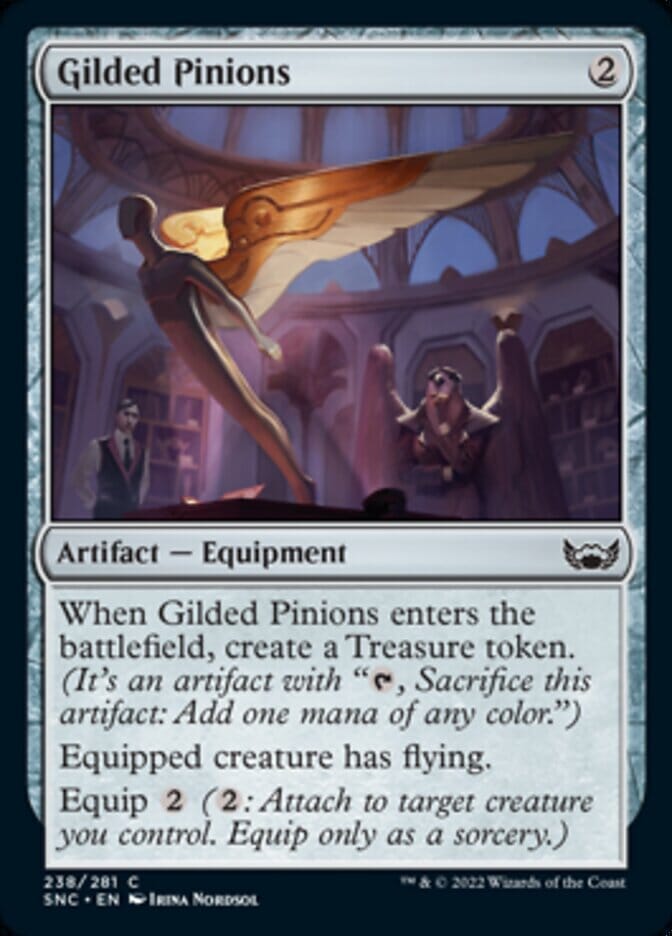 Gilded Pinions [Streets of New Capenna] MTG Single Magic: The Gathering  | Multizone: Comics And Games