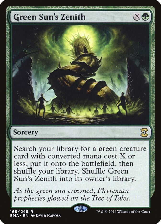 Green Sun's Zenith [Eternal Masters] MTG Single Magic: The Gathering  | Multizone: Comics And Games