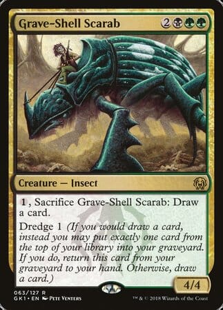 Grave-Shell Scarab [GRN Guild Kit] MTG Single Magic: The Gathering  | Multizone: Comics And Games